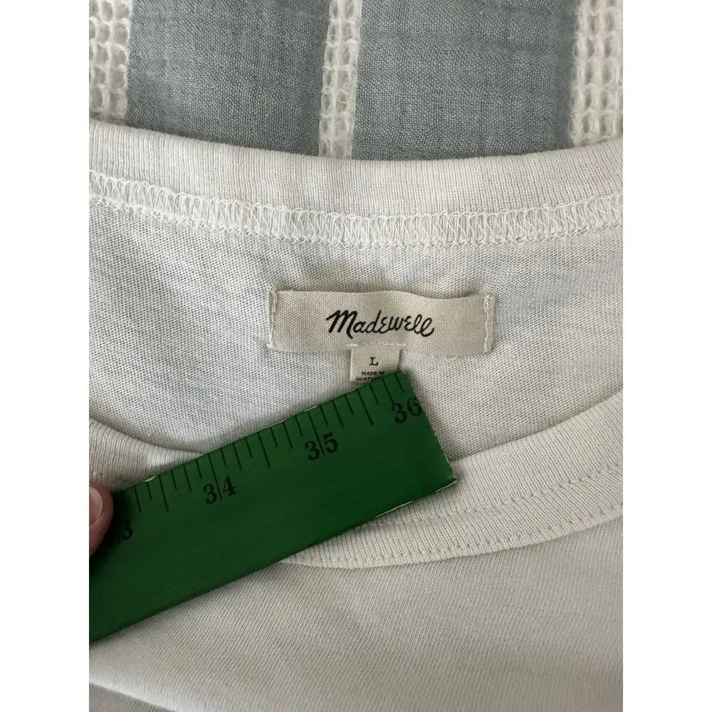 Madewell Graphic T-shirt Hotel Magique Sunshine State of Mind Size Large Cream - Picture 5 of 6